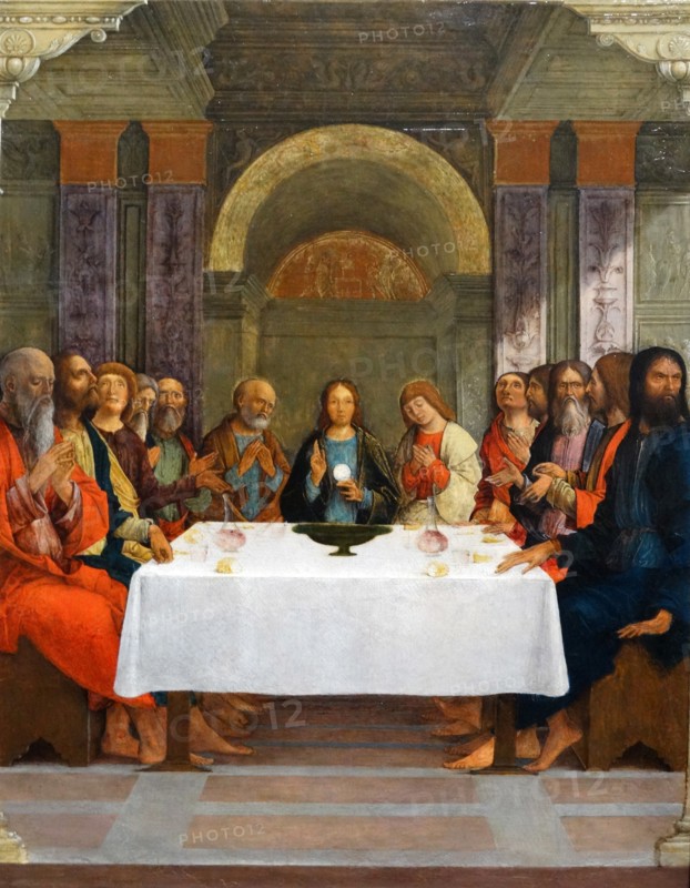 The Institution of the Eucharist' by Ercole de' Roberti