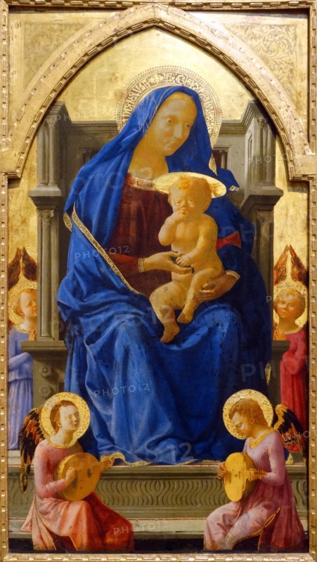 The Virgin and Child' by Masaccio