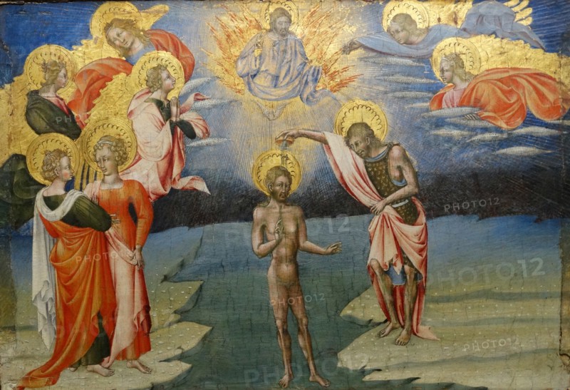 scenes from the life of Saint John the Baptist by Giovanni di Paolo