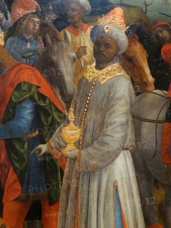 Detail from the 'The Adoration of the Kings' by Vincenzo Foppa