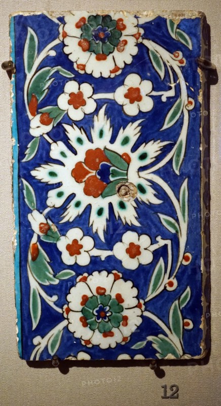 Floral boarder Iznik tiles