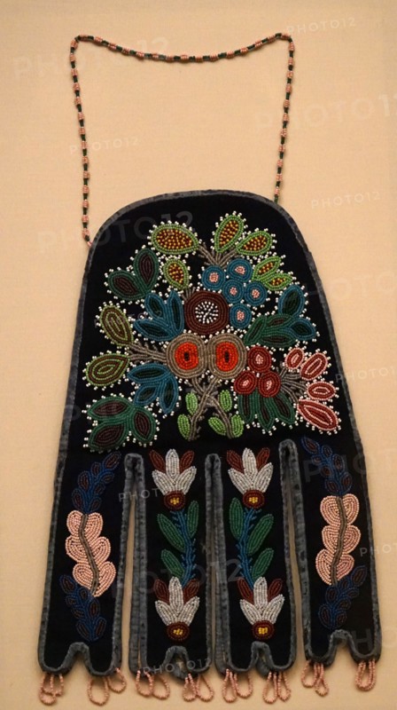 An example of quillwork by Subarctic peoples