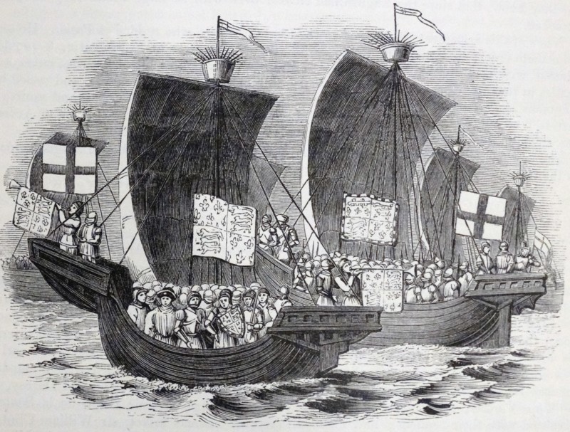 Engraving depicting Henry Stafford