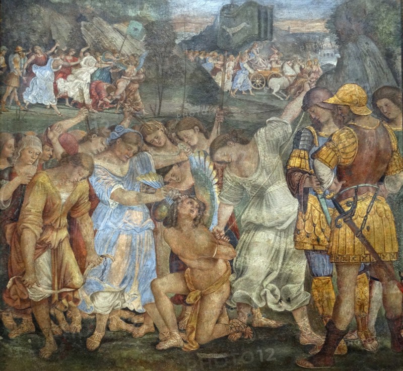 The Triumph of Chastity: Love Disarmed and Bound' by Luca Signorelli
