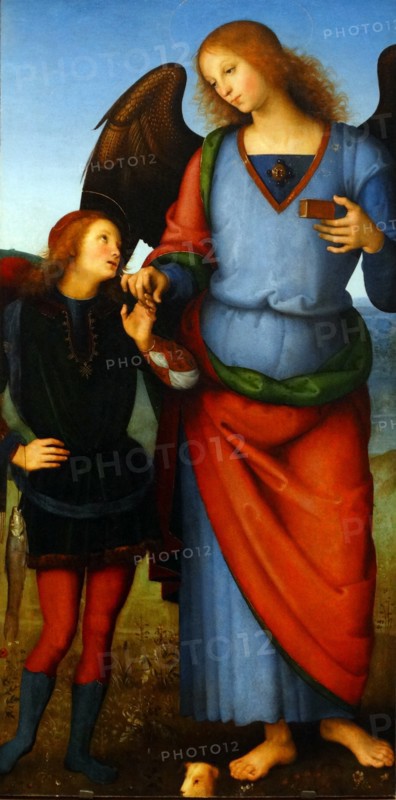 Detail from the 'The Virgin and Child with an Angel