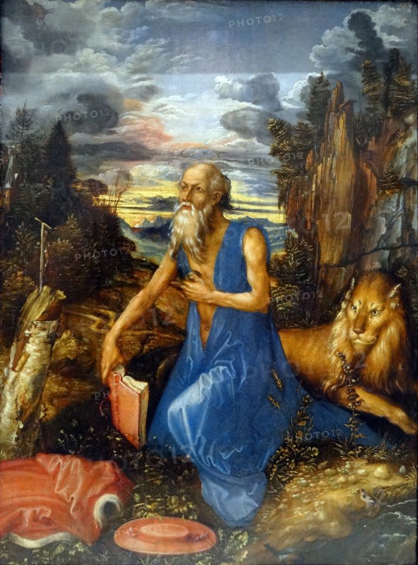 Saint Jerome' by Albrecht Dürer