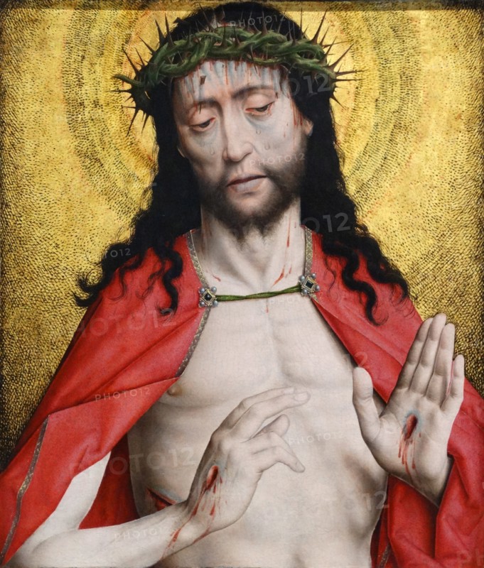 Christ Crowned with Thorns' by Dieric Bouts
