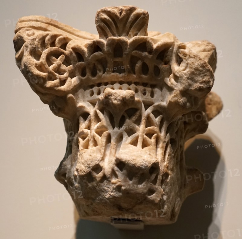 Marble column capitals from Islamic Spain