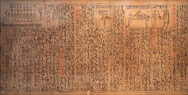 Partial of the Book of the Dead of Nebseny