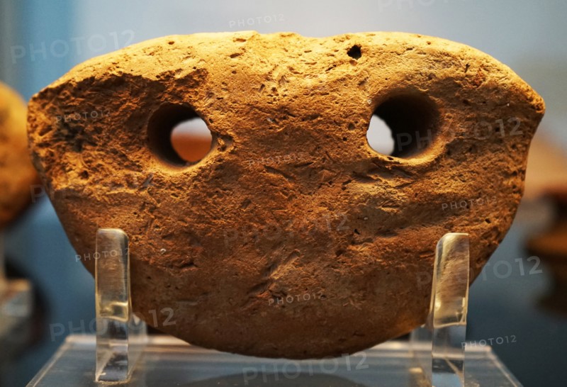 Pottery net-sinker from Buhen