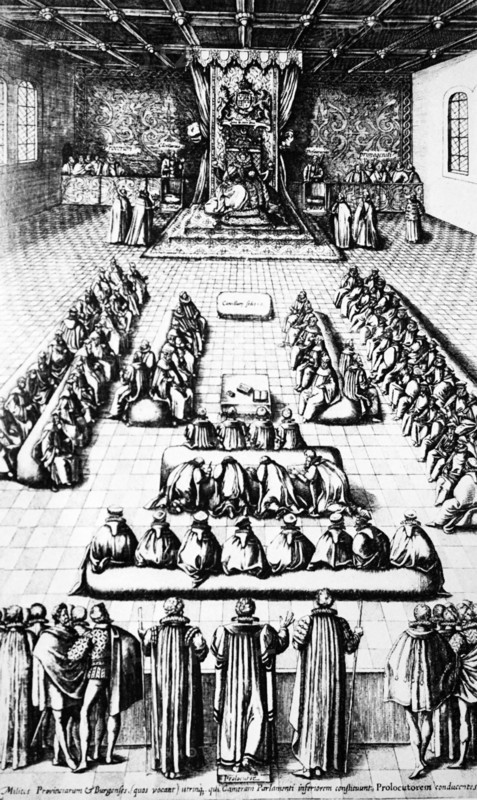 Queen Elizabeth I in Parliament