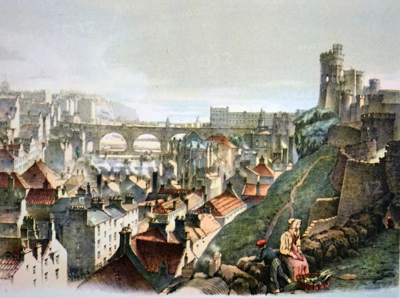 The North Bridge in Edinburgh