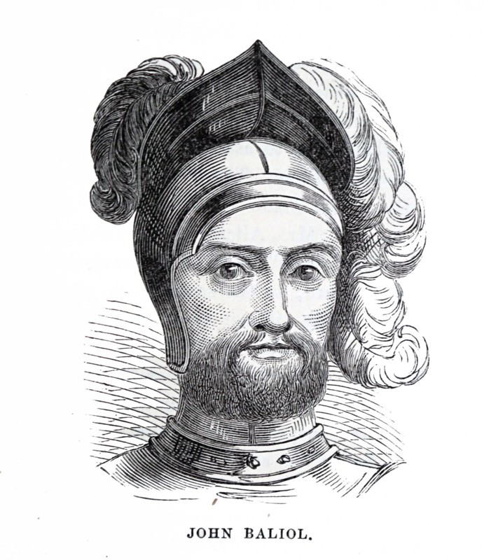 Engraving of John Balliol