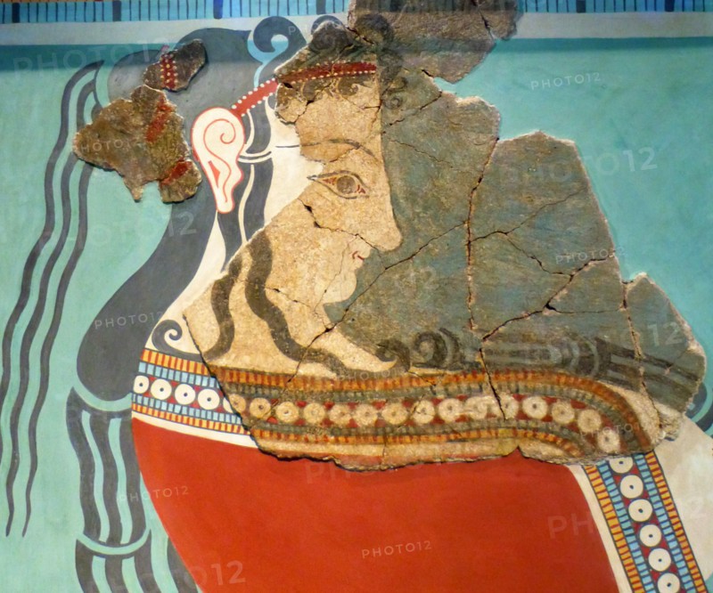 Wall-painting fragment