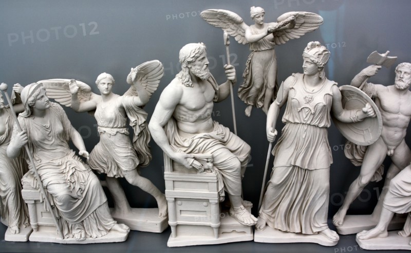 Reconstruction of the east pediment of the Parthenon