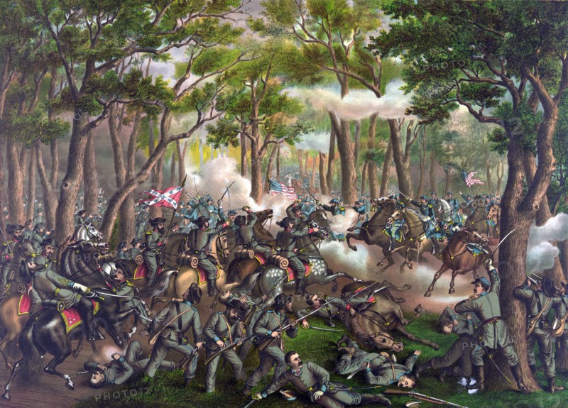 American civil war Battle of the Wilderness