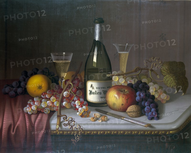Still life by Louis Prang & Company of Boston 1870.