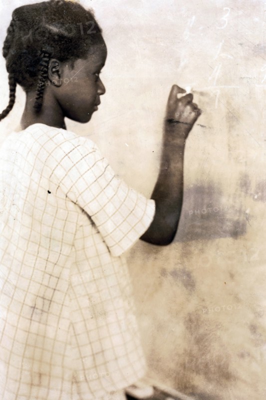 A Pupil in Pleasant Green School