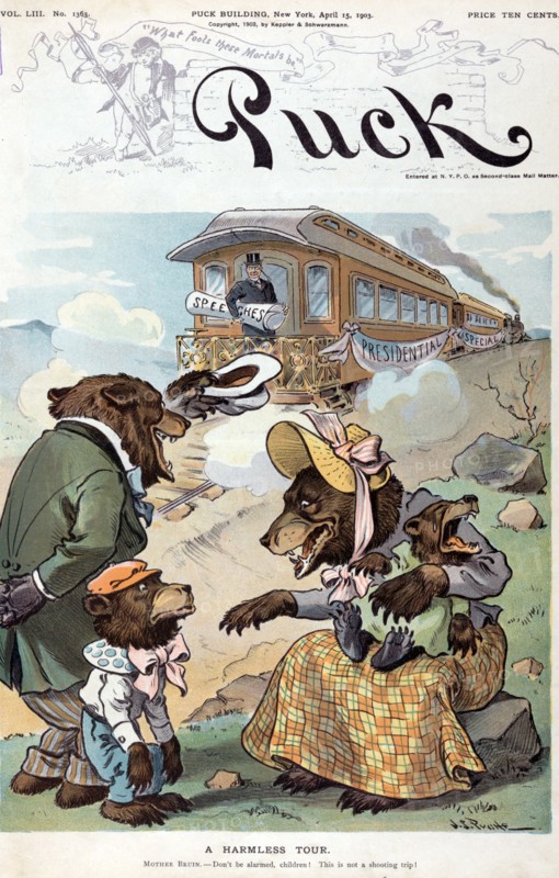 A harmless tour by John Pughe, 1870-1909, artist. Published 1903.