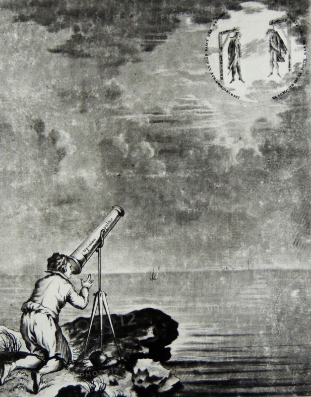 Figures of two men executed during the French revolution.