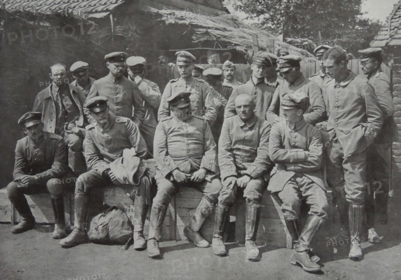 German prisoners of war after the First Battle of Ypres