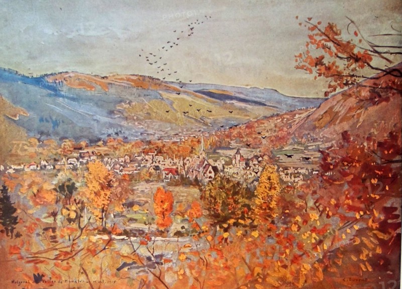 Metzeral at la vallee de la fecht.