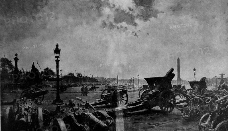 Painting by L Sabatier 1918.