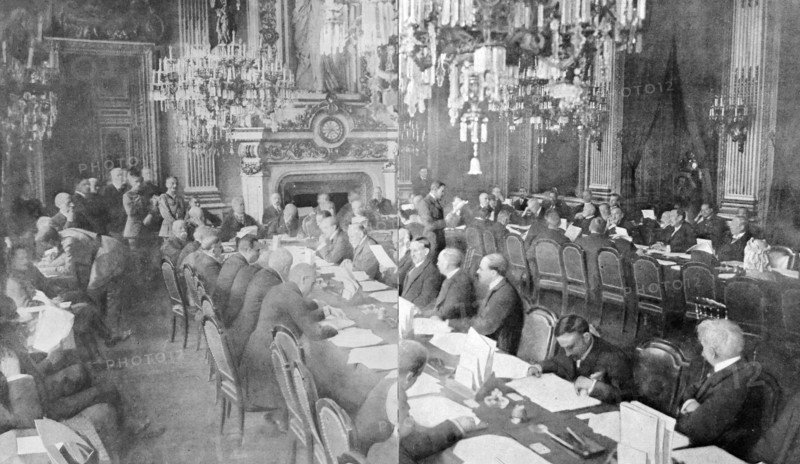 Paris Peace Conference in January 18, 1919