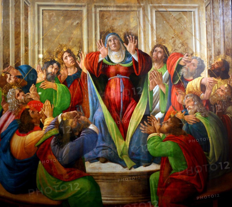 Sandro Botticelli (1445–1510) The Descent of the Holy Ghost