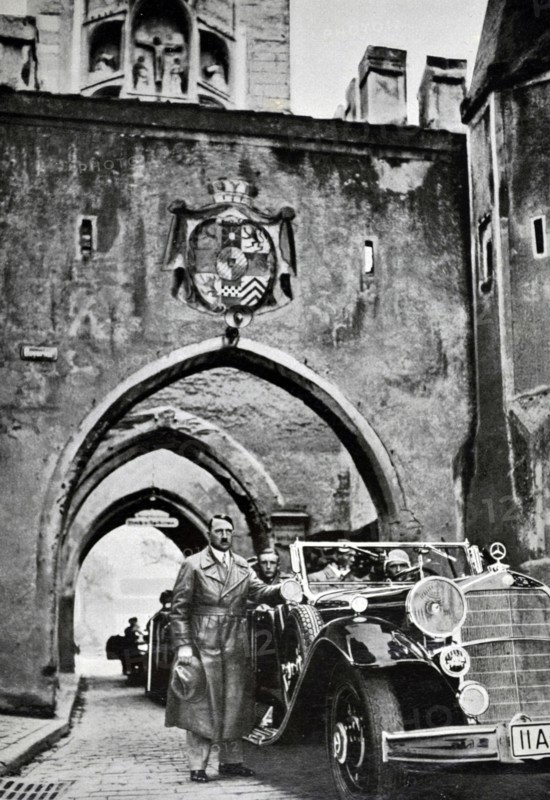 Adolf Hitler, revisits Lansberg Prison in 1934
