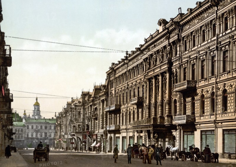 Nicolviewskaia street, Kiev, Russia