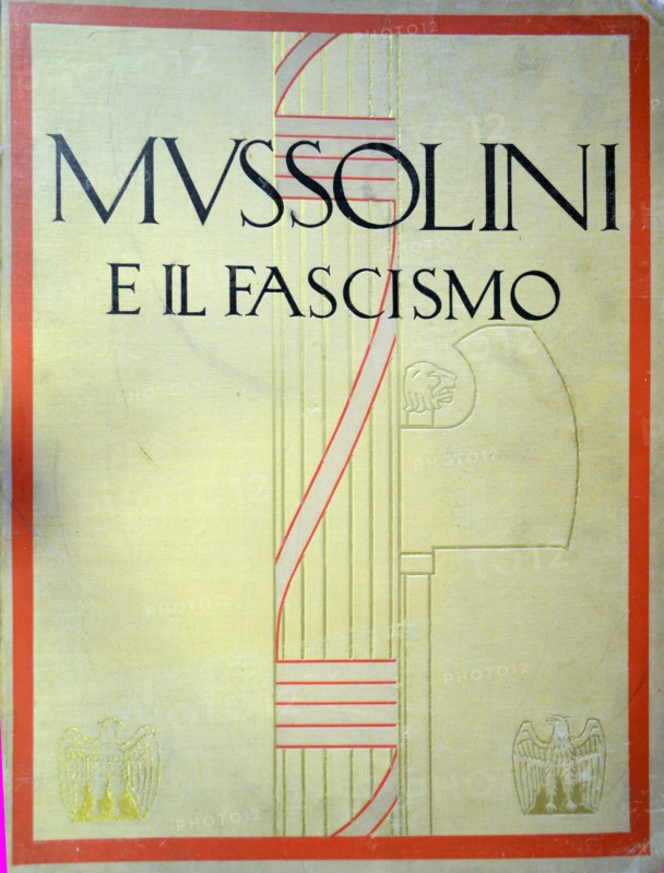 Fasces symbol of Fascism, in Italy under Benito Mussolini