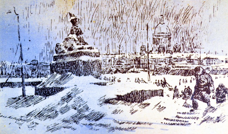 Preparations for the siege of Leningrad
