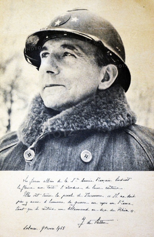 Jean Joseph Marie Gabriel de Lattre de Tassigny, GCB, MC