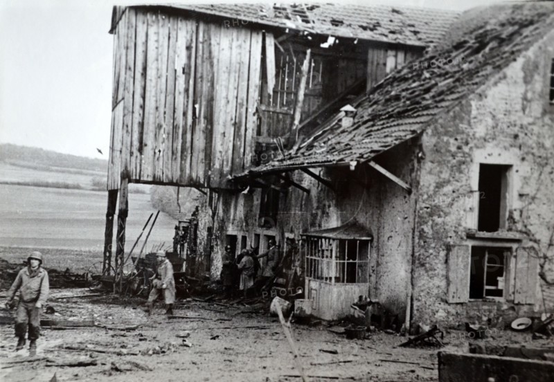 American forces near Strasbourg, France