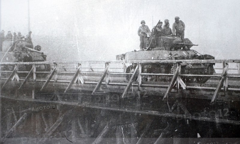 American forces near Strasbourg, France