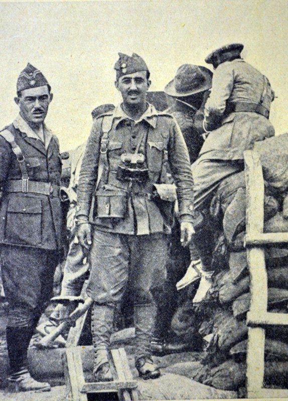 Colonel Francisco Franco as commander of the Spanish foreign legion