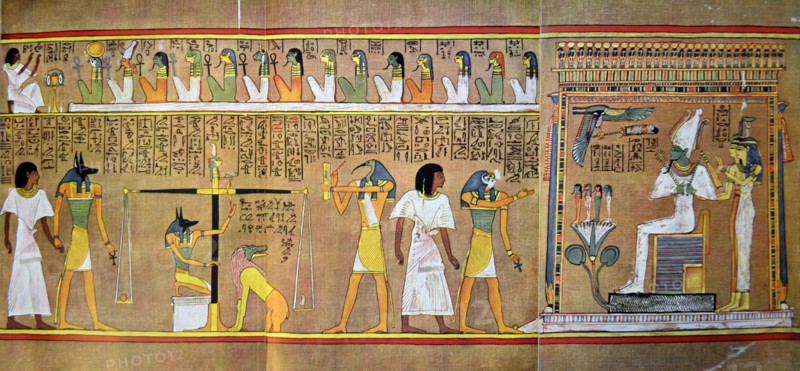 Scroll of Hunefer, Egyptian Book of the Dead