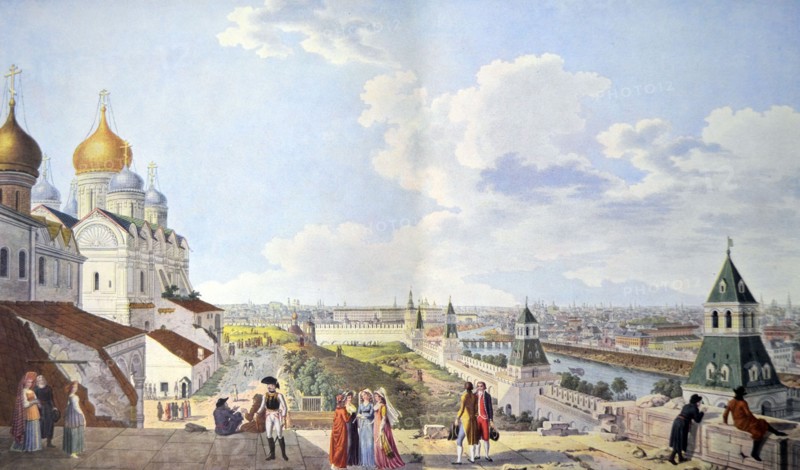 View of Moscow, 1797