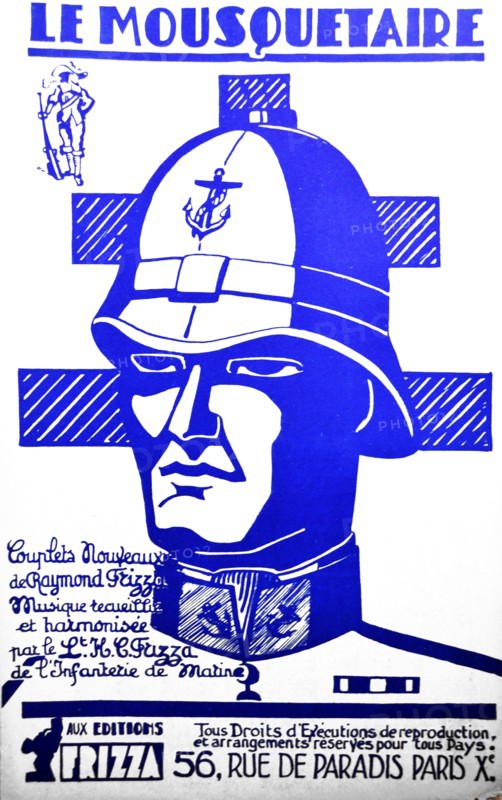 The Musketeer a French WWII, patriotic musical by fuzza circa 1940