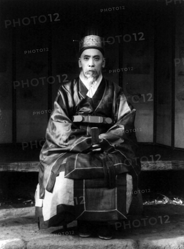 Korean elder, circa 1900