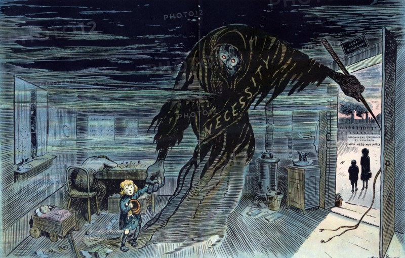Child Labour Illustration