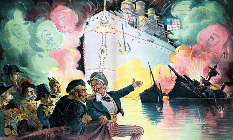 The Triumph of the American Battle-ship by Udo Keppler