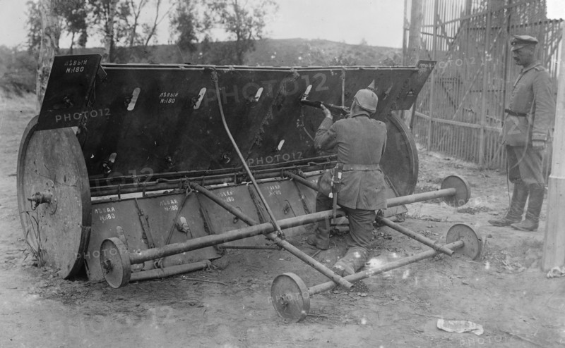 Russian troops during the first world War