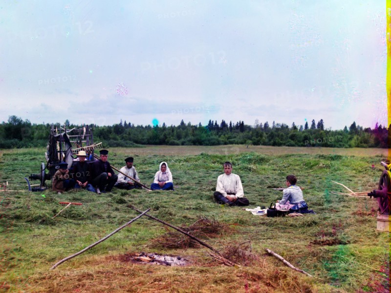 Peasant farmers in russia