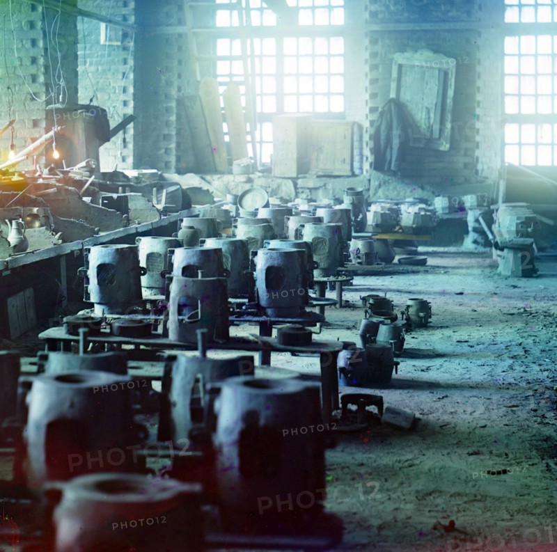 Moulding shop at the Kasli plant