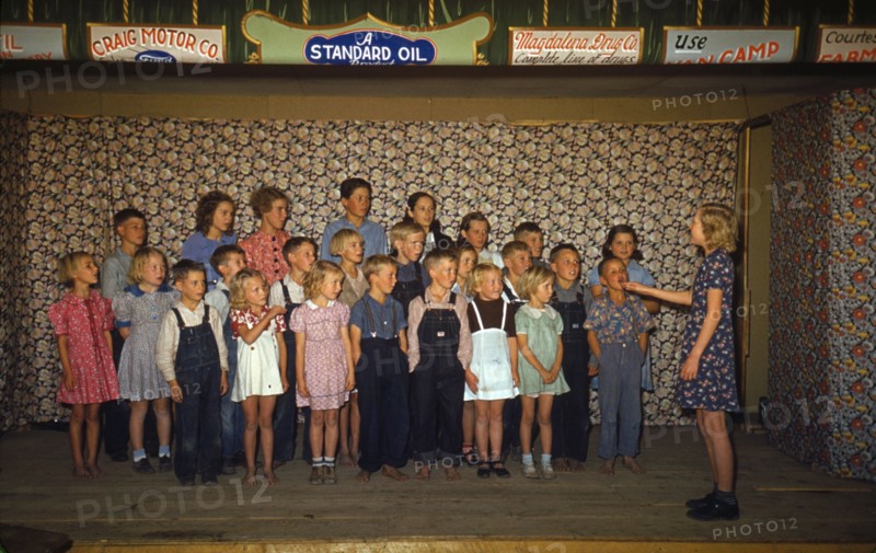School Children Singing