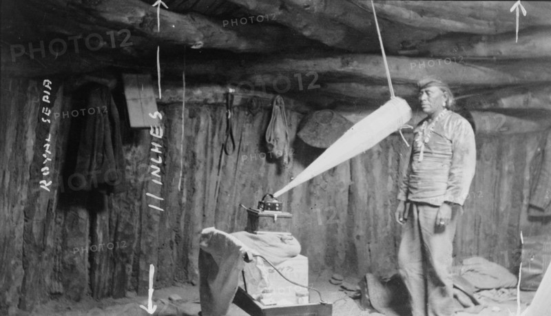 American Indian records a record of tribal singing
