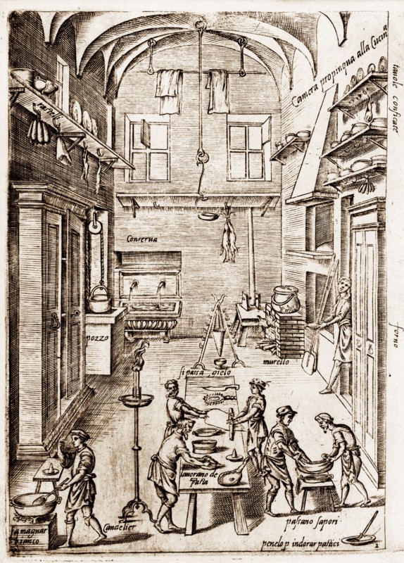 spacious kitchen with cooks