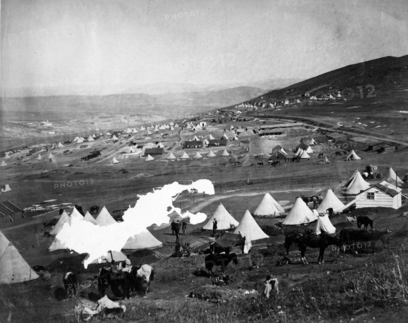 British military camp
